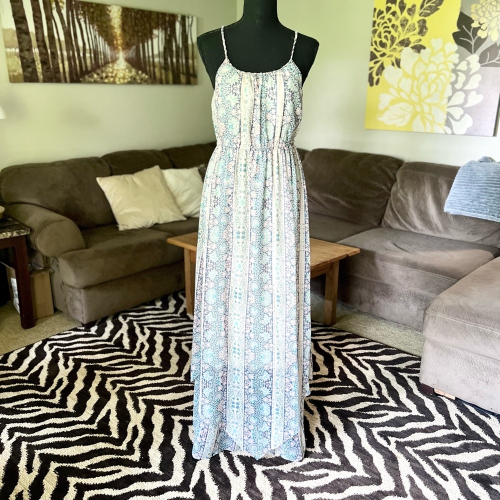 American Eagle Floral Summer Vintage Maxi Dress Size Small
